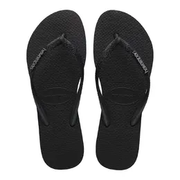 Havaianas: Чёрные шлёпанцы 