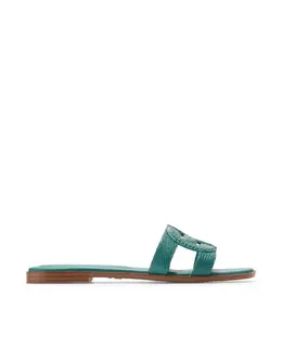 Cole Haan: Зелёные босоножки 