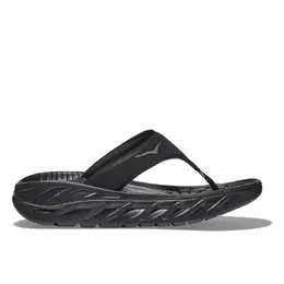 HOKA: Чёрные сандалии 