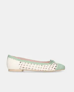 Pretty Ballerinas: Зелёные балетки 