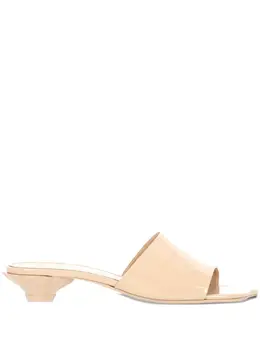 Chloé: Бежевые сабо 