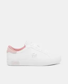 Lacoste: Белые кроссовки  Powercourt