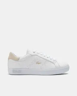 Lacoste: Белые кроссовки  Powercourt