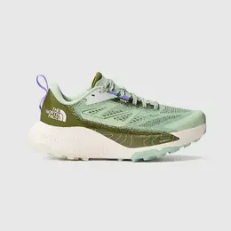 The North Face: Зелёные кроссовки 