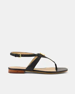 Lauren Ralph Lauren: Чёрные сандалии 