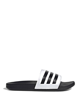 Adidas: Белые шлёпанцы  Adilette