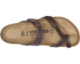 Birkenstock: Коричневые сандалии  Mayari
