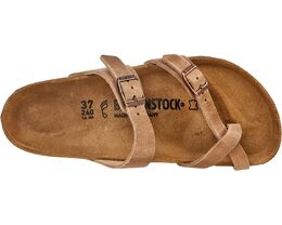 Birkenstock: Коричневые сандалии  Mayari