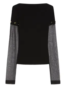 Max Mara: Чёрный топ 