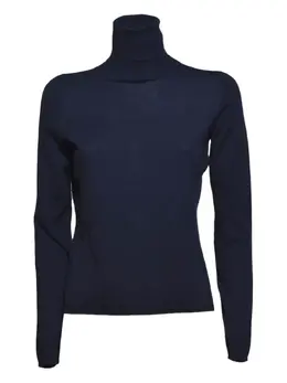 Max Mara: Синий свитер 