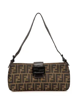 Fendi Pre-Owned: Коричневая сумка 