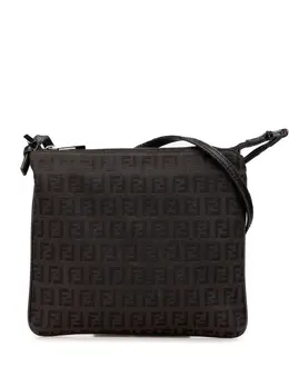 Fendi Pre-Owned: Коричневая сумка через плечо 