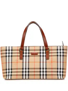 Burberry Pre-Owned: Коричневая сумка 