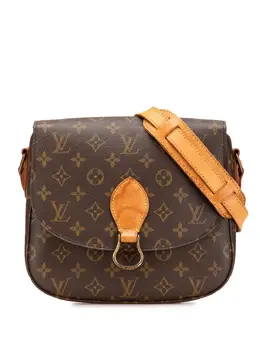 Louis Vuitton Pre-Owned: Коричневая сумка через плечо 