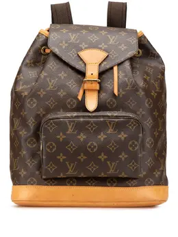Louis Vuitton Pre-Owned: Коричневый рюкзак 