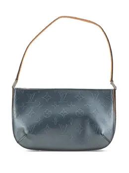 Louis Vuitton Pre-Owned: Голубая сумка 