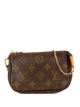 Louis Vuitton Pre-Owned: Коричневая сумка 