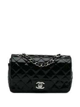 CHANEL Pre-Owned: Чёрная сумка через плечо 