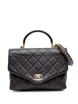 CHANEL Pre-Owned: Чёрная сумка 