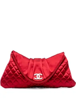 CHANEL Pre-Owned: Красный клатч 