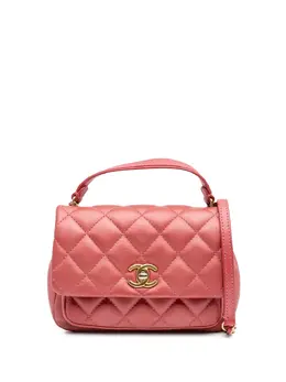 CHANEL Pre-Owned: Розовая сумка 