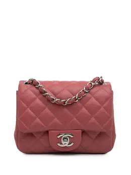CHANEL Pre-Owned: Розовая сумка через плечо 