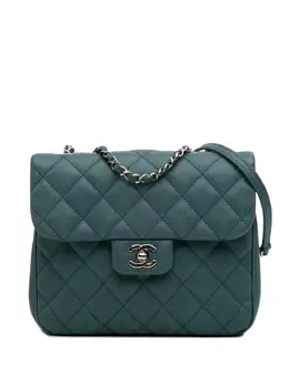 CHANEL Pre-Owned: Голубая сумка 
