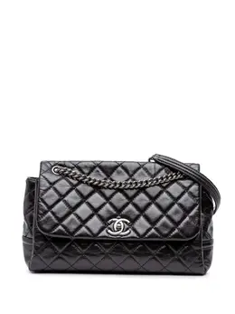 CHANEL Pre-Owned: Чёрная сумка 