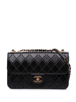 CHANEL Pre-Owned: Чёрная сумка 