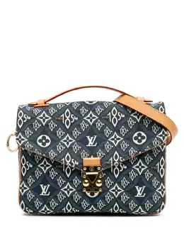 Louis Vuitton Pre-Owned: Голубая сумка 
