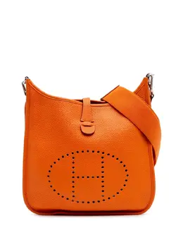 Hermès Pre-Owned: Оранжевая сумка через плечо 