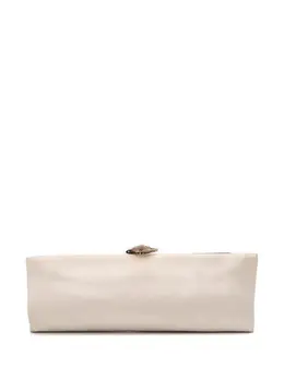 CHANEL Pre-Owned: Коричневый клатч 