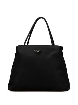 Prada Pre-Owned: Чёрная сумка-шоппер 