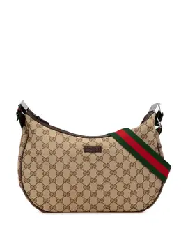 Gucci Pre-Owned: Коричневая сумка через плечо 
