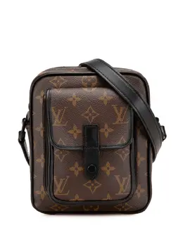 Louis Vuitton Pre-Owned: Коричневая сумка через плечо 