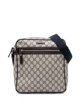 Gucci Pre-Owned: Серая сумка через плечо 
