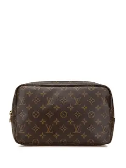Louis Vuitton Pre-Owned: Коричневый клатч 