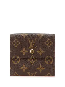 Louis Vuitton Pre-Owned: Коричневый кошелёк 