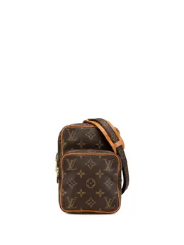 Louis Vuitton Pre-Owned: Коричневая сумка через плечо 