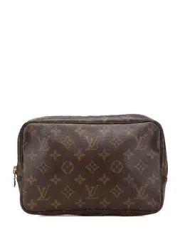 Louis Vuitton Pre-Owned: Коричневый клатч 