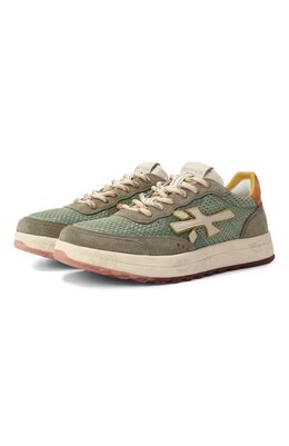 Premiata: Зелёные кроссовки 