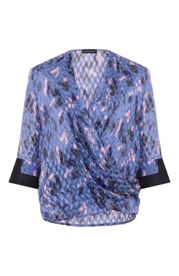 Emporio Armani: Блуза из вискозы 
