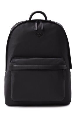 Emporio Armani: Чёрный рюкзак 