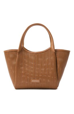 Emporio Armani: Коричневая сумка 