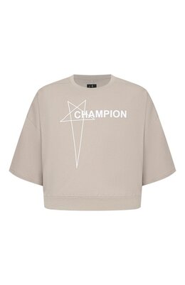 Rick Owens: Хлопковая футболка  Champion