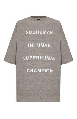 Rick Owens: Хлопковая футболка  Champion