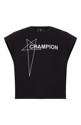 Rick Owens: Хлопковая майка  Champion
