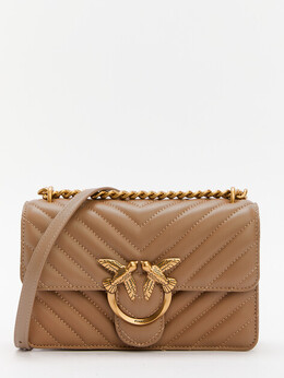 Pinko: Бежевая сумка 