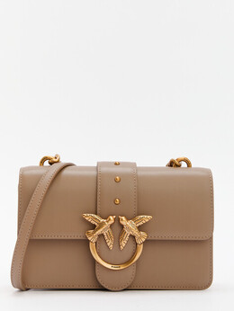 Pinko: Бежевая сумка 