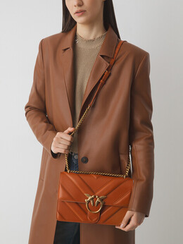Pinko: Оранжевая сумка 